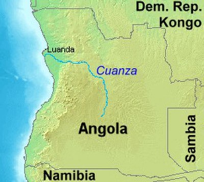 Angola, Cuanza River