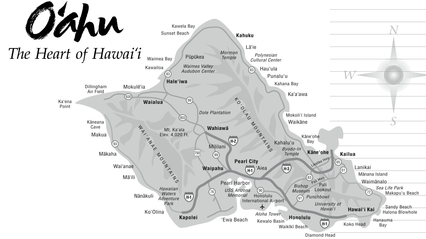 (Oahu Island) .